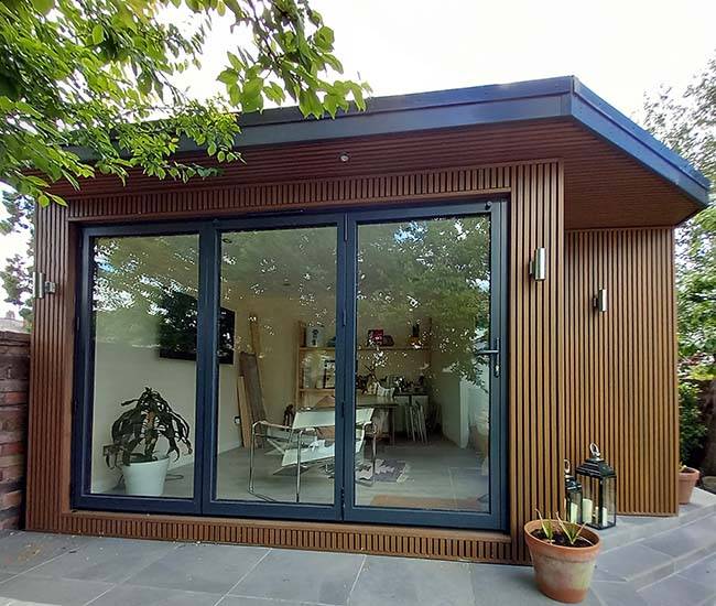 birmingham garden room special shape for corner plot